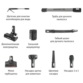 Вертикальный пылесос Polaris PVCW 8090 Серый фото #2