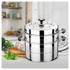 Мәнті пісіруге арналған ыдысы Maestro 28см (4 уровня) MR-2900-28 фото #1