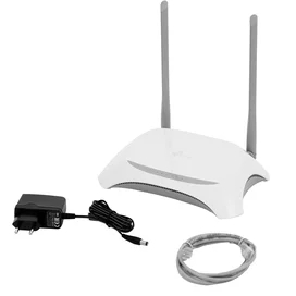 Беспроводной маршрутизатор, TP-Link TL-WR842N, 4 порта + Wi-Fi + USB, 300 Mbps (TL-WR842N) фото #4
