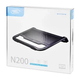 Охлаждающая подставка для ноутбука Deepcool N200 до 15.6", Чёрный фото #2