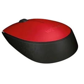 Сымсыз тінтуір USB Logitech M171 Red фото #2