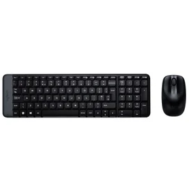 USB Logitech Сымсыз пернетақтасы + тінтуірі MK220 фото