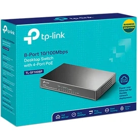 Үстел коммутаторы TP-Link TL-SF1008P, 8 порт 10/100 Mbps (TL-SF1008P) фото #4