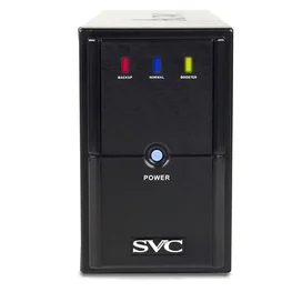 SVC ҮҚК, 500VA/300W, AVR:165-275В, 2Schuko, Black (V-500-L) фото #1
