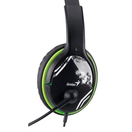 Гарнитура Накладная Genius HS-400A, Green фото #3