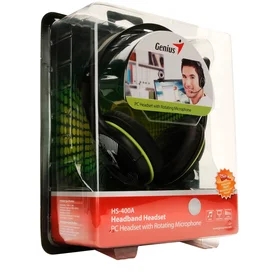 Гарнитура Накладная Genius HS-400A, Green фото #4