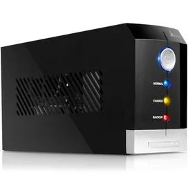 ИБП SVC, 650VA/400W, AVR:165-275В, 2Schuko, Black (V-650-F) фото