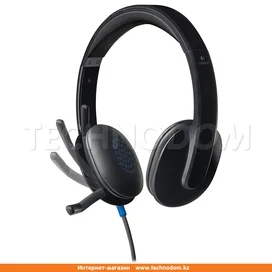 Logitech H540 жапсырмалы гарнитурасы, Black фото #3