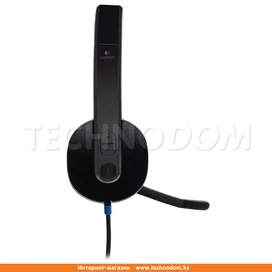 Logitech H540 жапсырмалы гарнитурасы, Black фото #4
