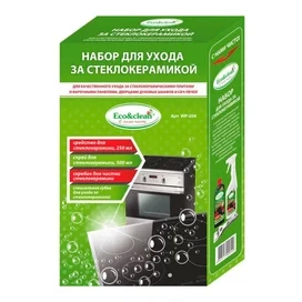 Eco&clean Шыны керамика күтіміне арналған жинағы, WP-054 фото