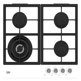 Beko кіріктірілген газ ас пісіру панелі HILW-64225SW фото