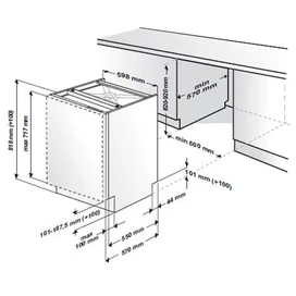 Hotpoint HI 5D83 DWT кіріктірілген ыдыс жуғыш машинасы фото #2