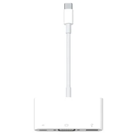 Apple, Type-C - 1*VGA Құлаққаптарға арналған адаптері, 1*USB (MJ1L2ZM/A) фото