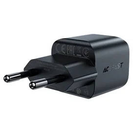 Адаптер питания ACEFAST, 1*USB-C, mini PD20W GaN, black (A73bk - ACEFAST) фото #1