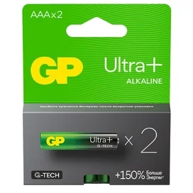 AAA батареясы 2 дана GP Ultra Plus фото