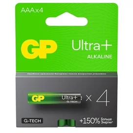 AAA батареясы 4 дана GP Ultra Plus фото