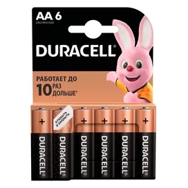 Duracell AA батареясы 6 дана Basic фото