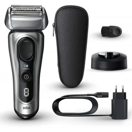 Braun 8517s электр ұстарасы,  күміс түсті фото