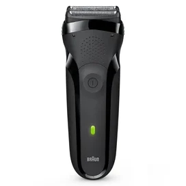 Электробритва Braun Series 3 300s, с 3 плавающими лезвиями, чёрная фото