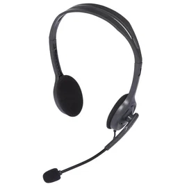 Logitech H110 жапсырмалы гарнитурасы, Silver фото #2