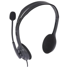 Logitech H110 жапсырмалы гарнитурасы, Silver фото #4