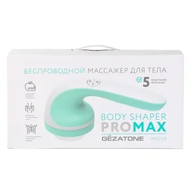 Массажер для тела беспроводной с 8 насадками Gezatone BodyShaper ProMax AMG-128 фото #4