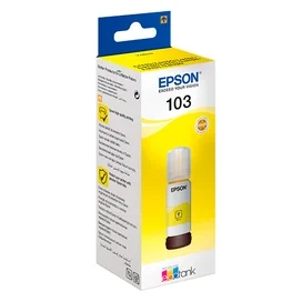 Epson Картриджі 103 EcoTank Yellow (L3100/3101/3110/3150/3151 арналған) ҮСБЖ фото #1