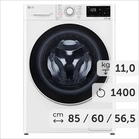 Кір жуғыш машина LG F4V3ES6W фото
